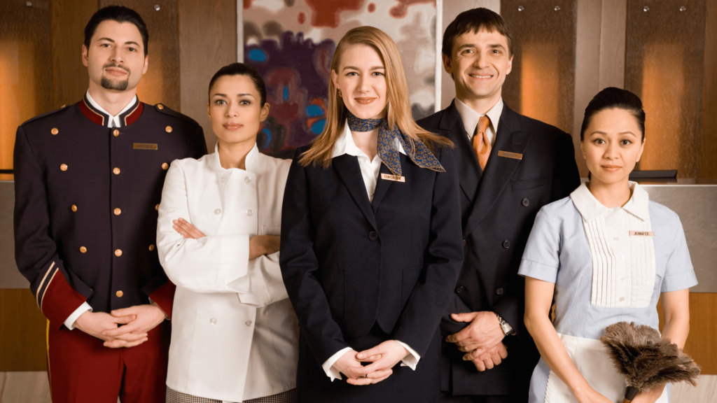 English for hospitality staff